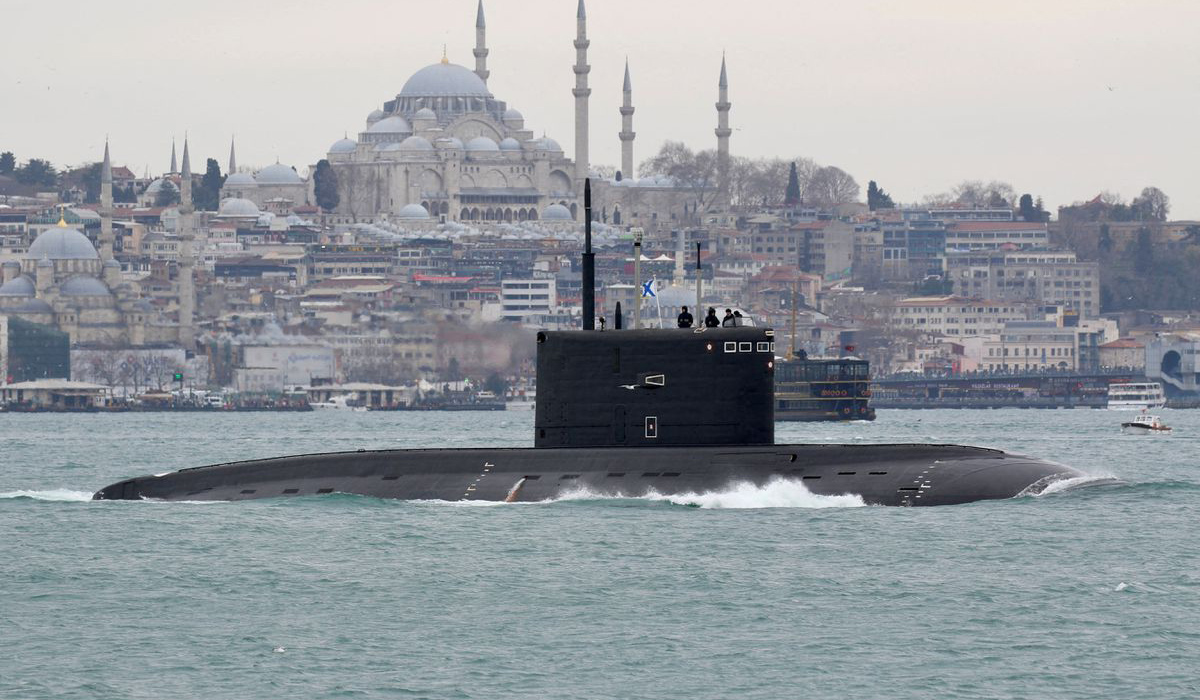 Turkey says it cannot stop returning Russian warships from accessing Black Sea